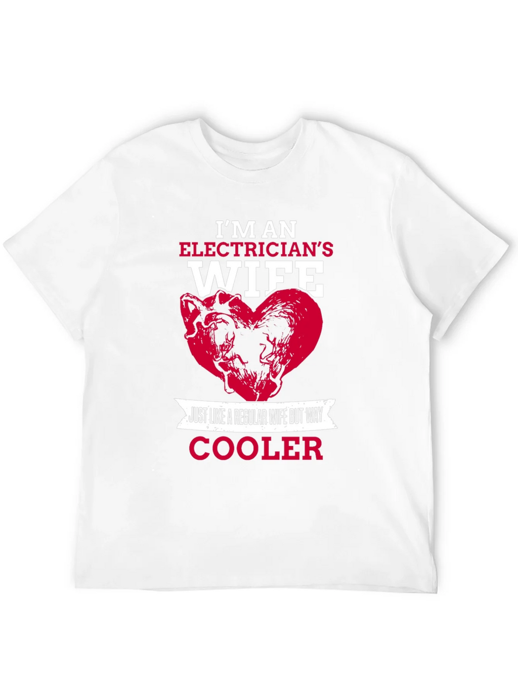 Electricians Wife T-Shirt - Cooler Than Regular product image 11