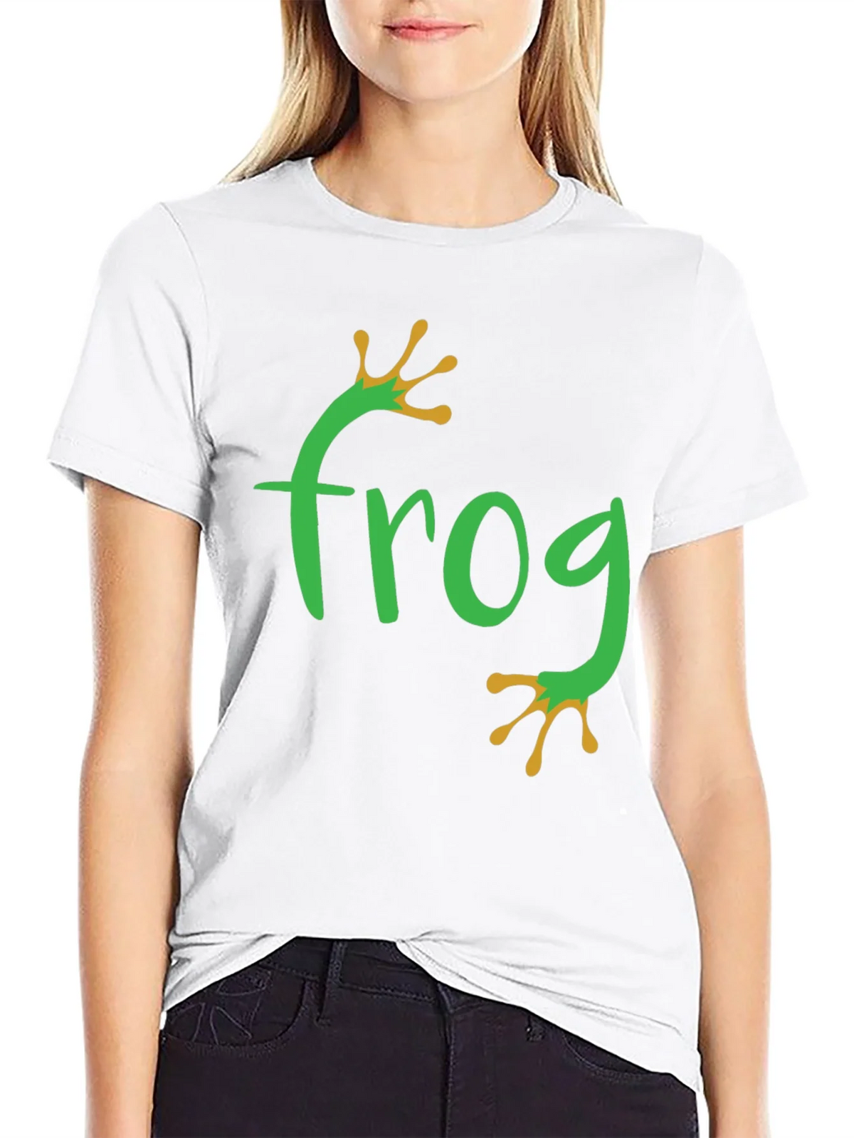 Frog Graphic Tee - Black Casual T-Shirt product image 8