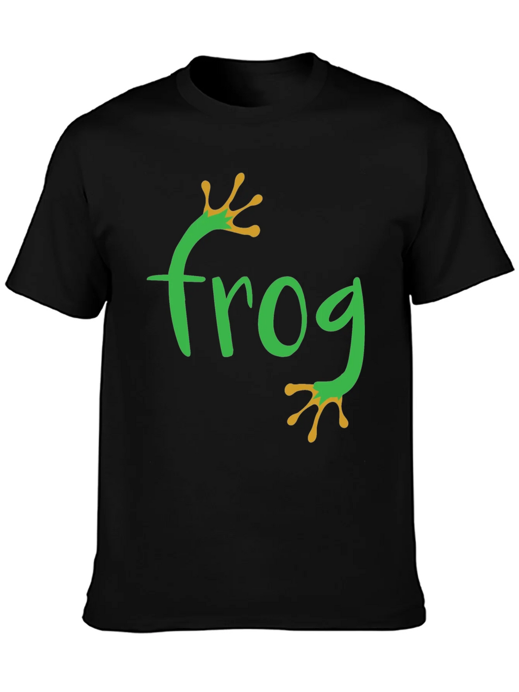 Frog Graphic Tee - Black Casual T-Shirt product image 3
