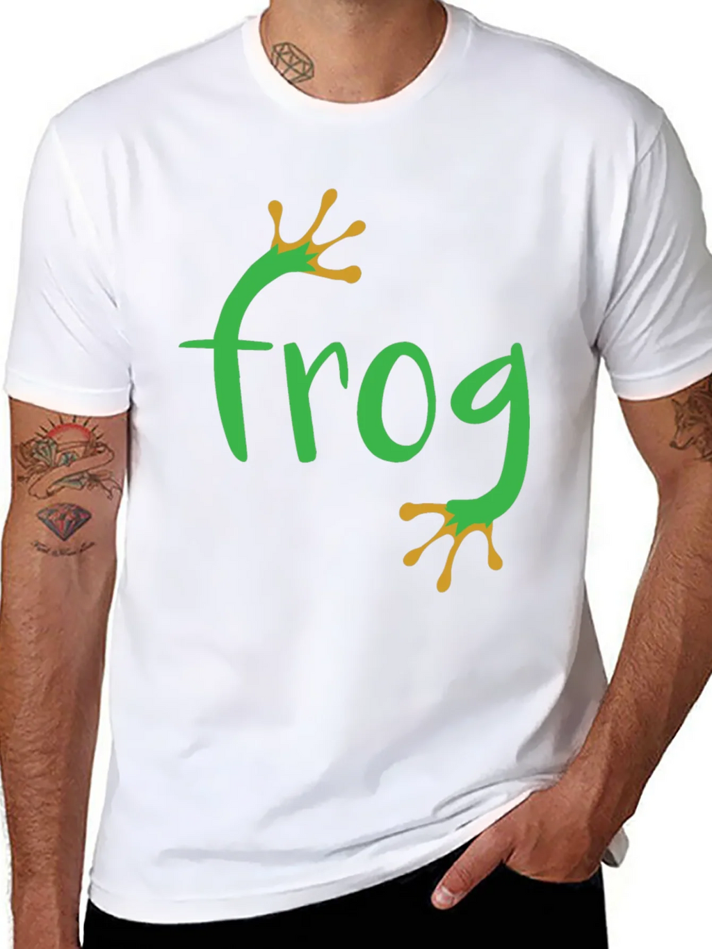 Frog Graphic Tee - Black Casual T-Shirt product image 7