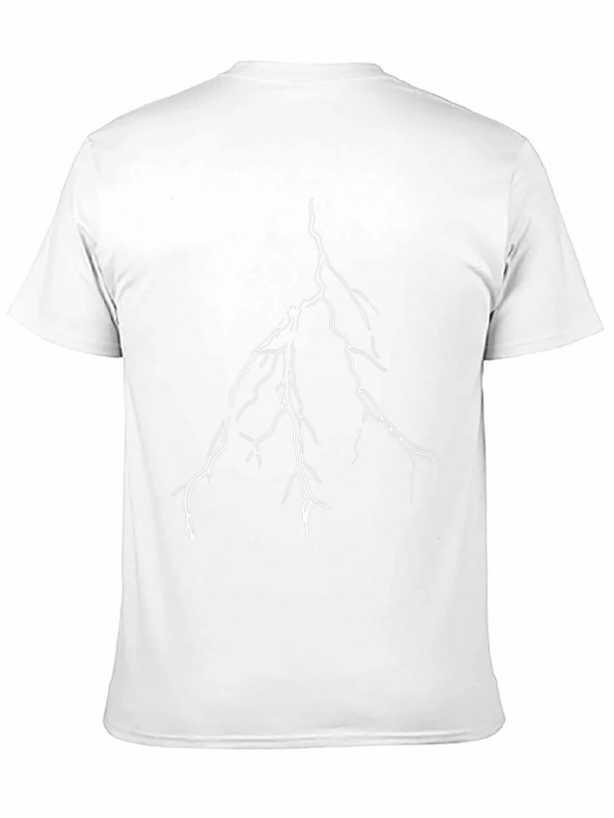 Black Lightning Bolt Graphic Tee product image 10