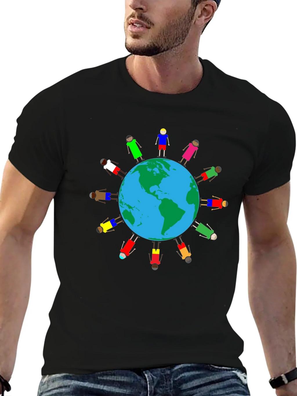 Unity Earth Graphic Tee product image 6
