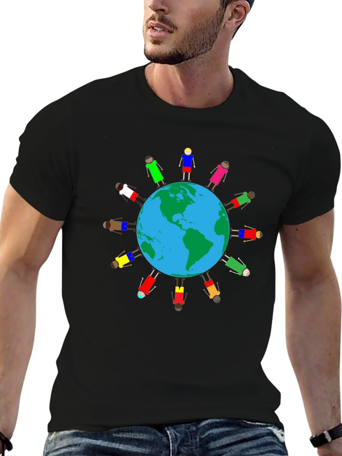 Unity Earth Graphic Tee product image 6