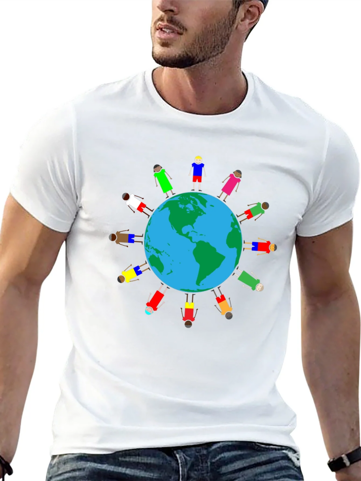 Unity Earth Graphic Tee product image 12