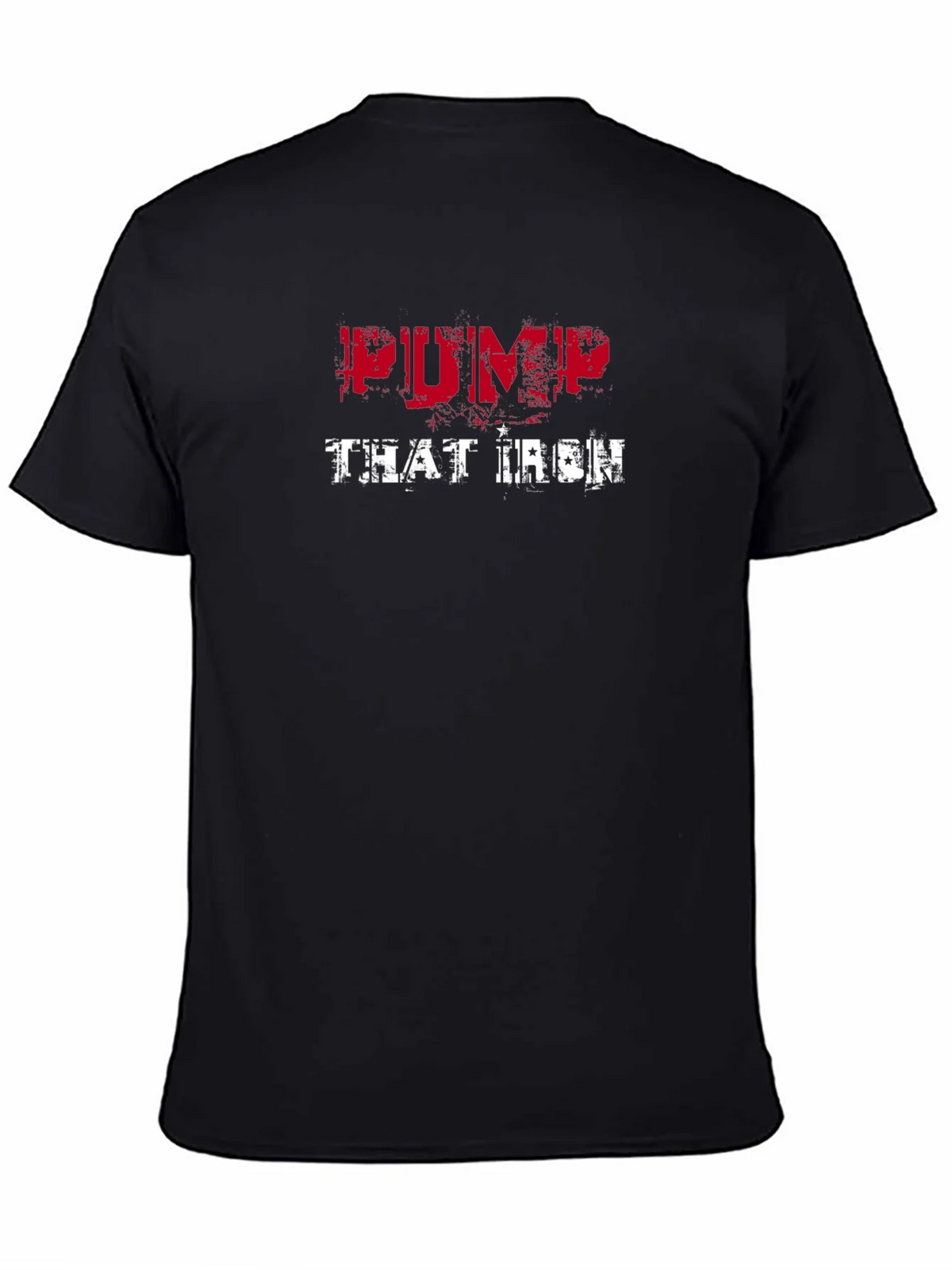 Pump That Iron Black T-Shirt product image 4