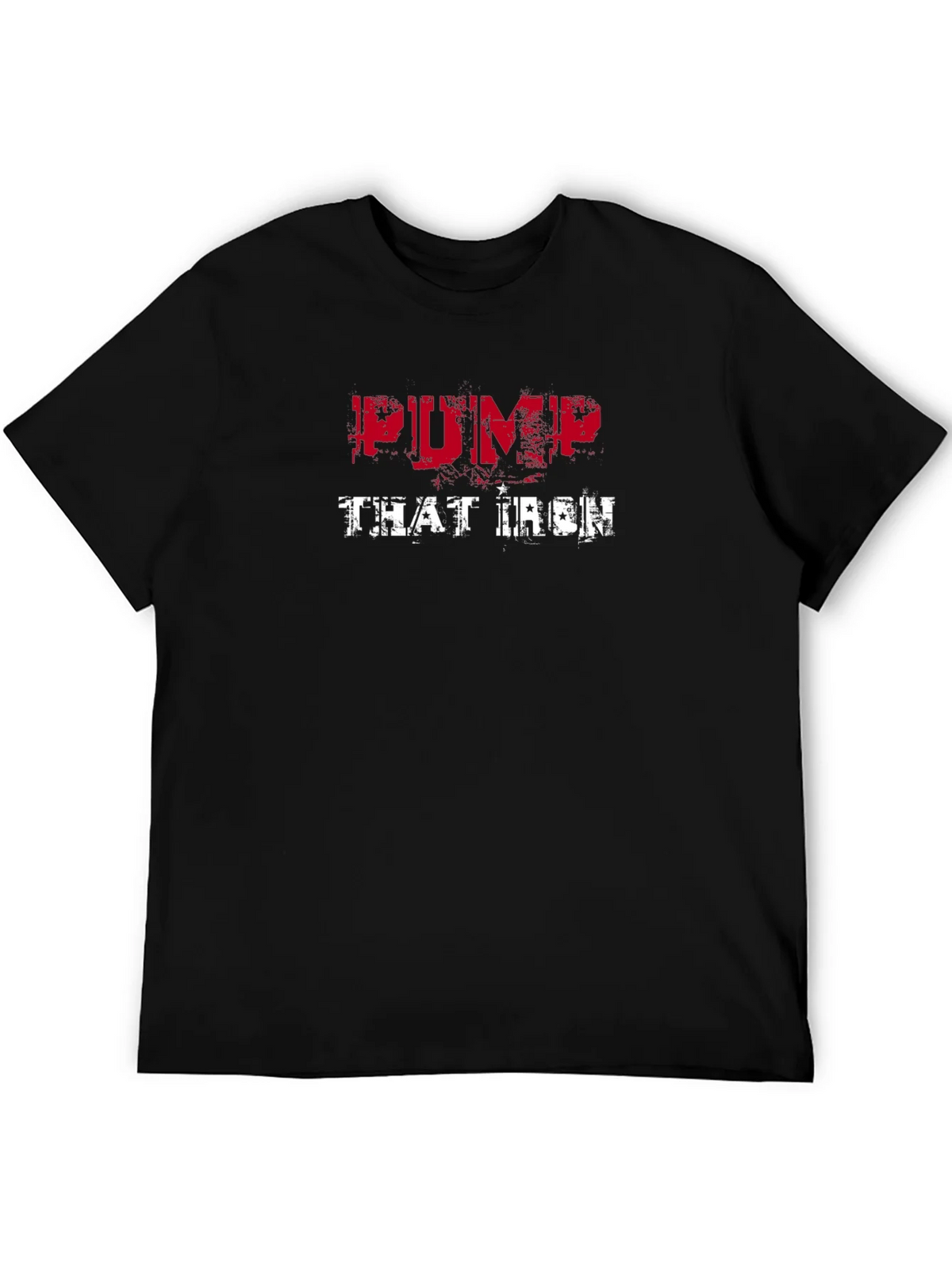 Pump That Iron Black T-Shirt product image 5