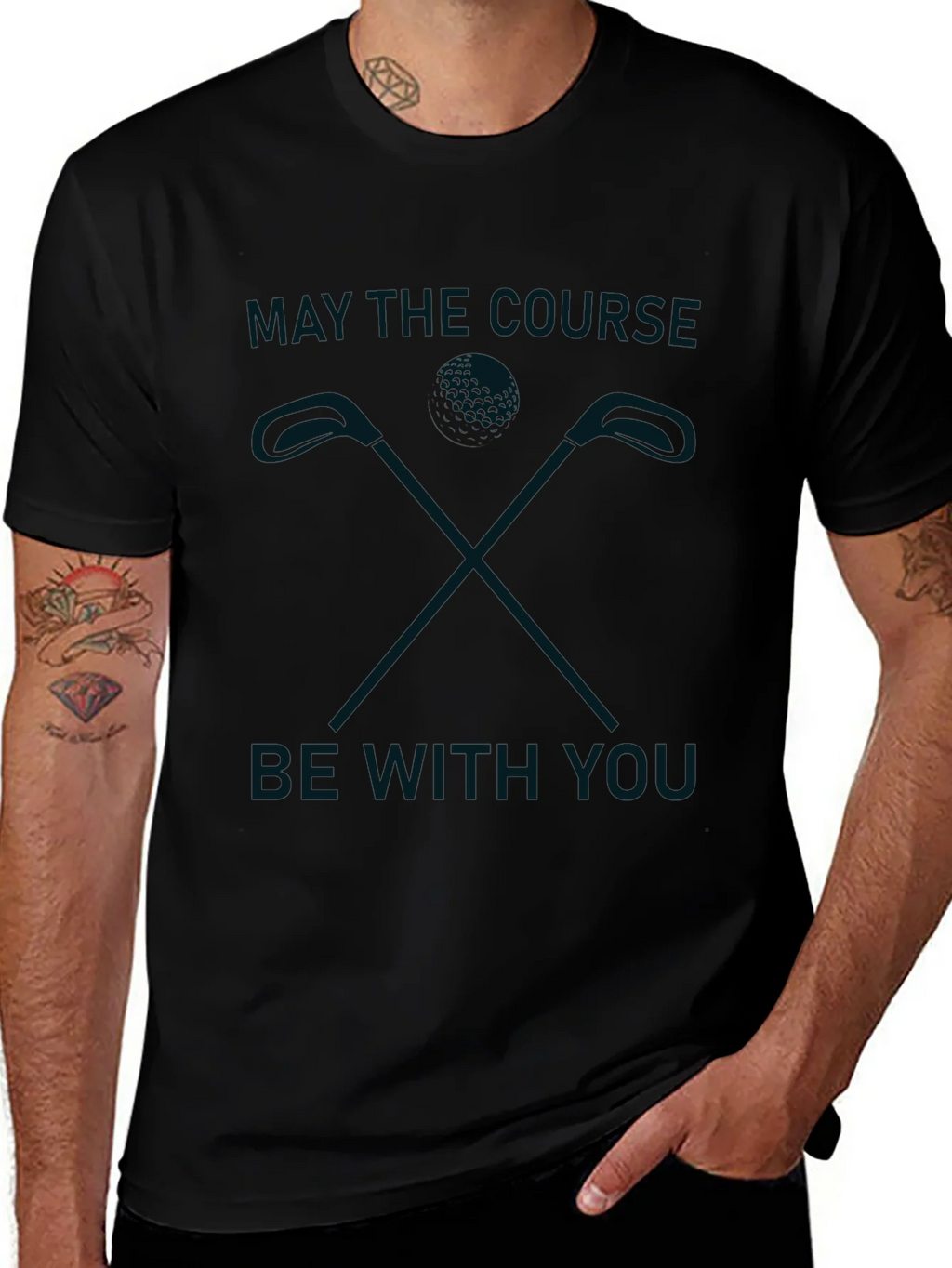 Golf T-Shirt - May the Course Be With You product image 1