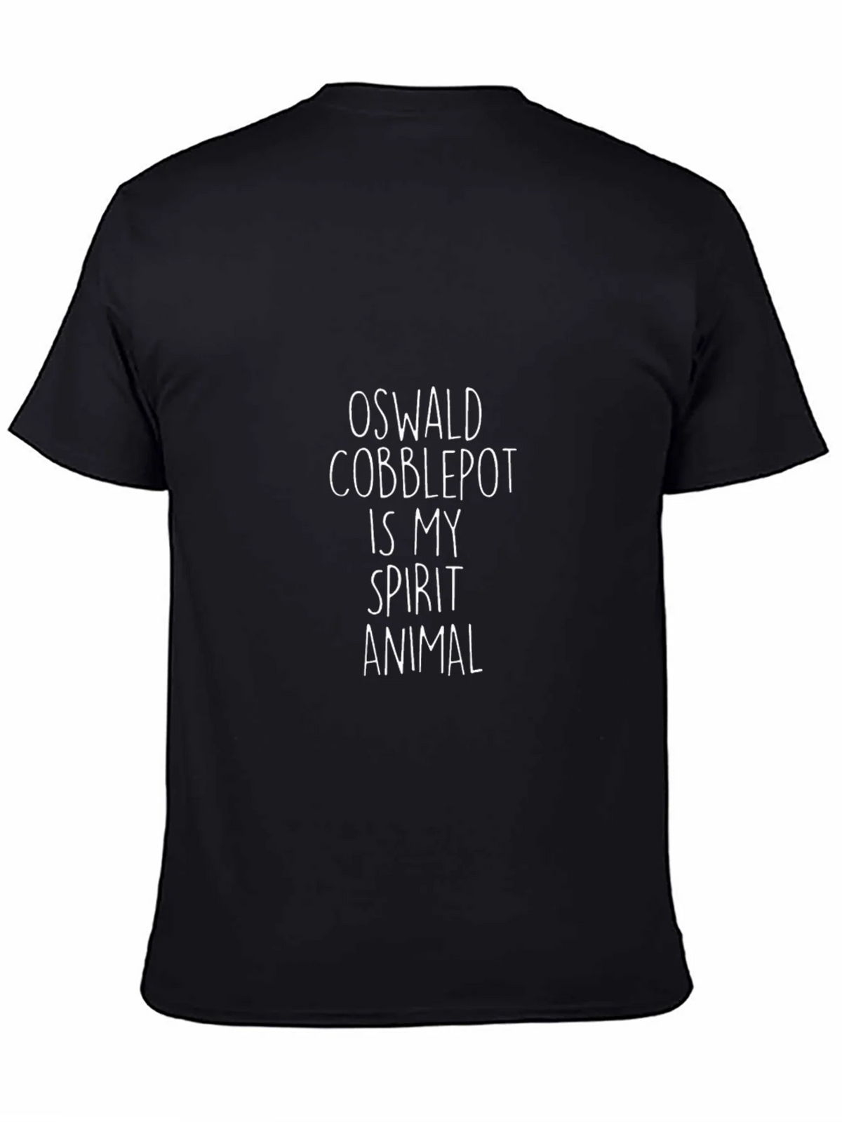 Oswald Cobblepot Spirit Animal Tee - Black T-Shirt product image 4