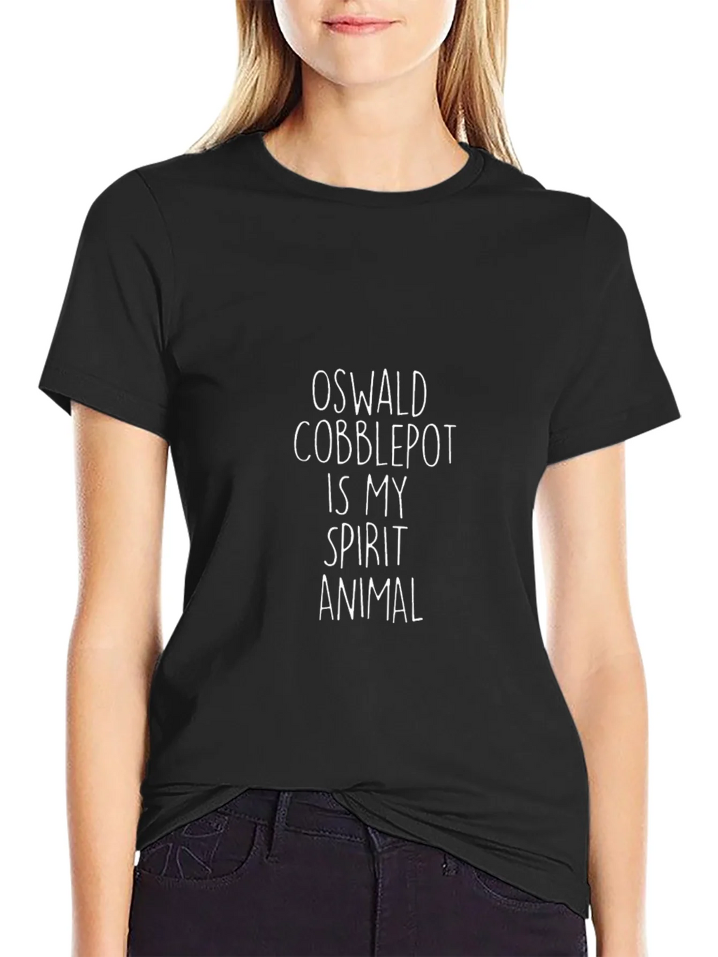 Oswald Cobblepot Spirit Animal Tee - Black T-Shirt product image 2