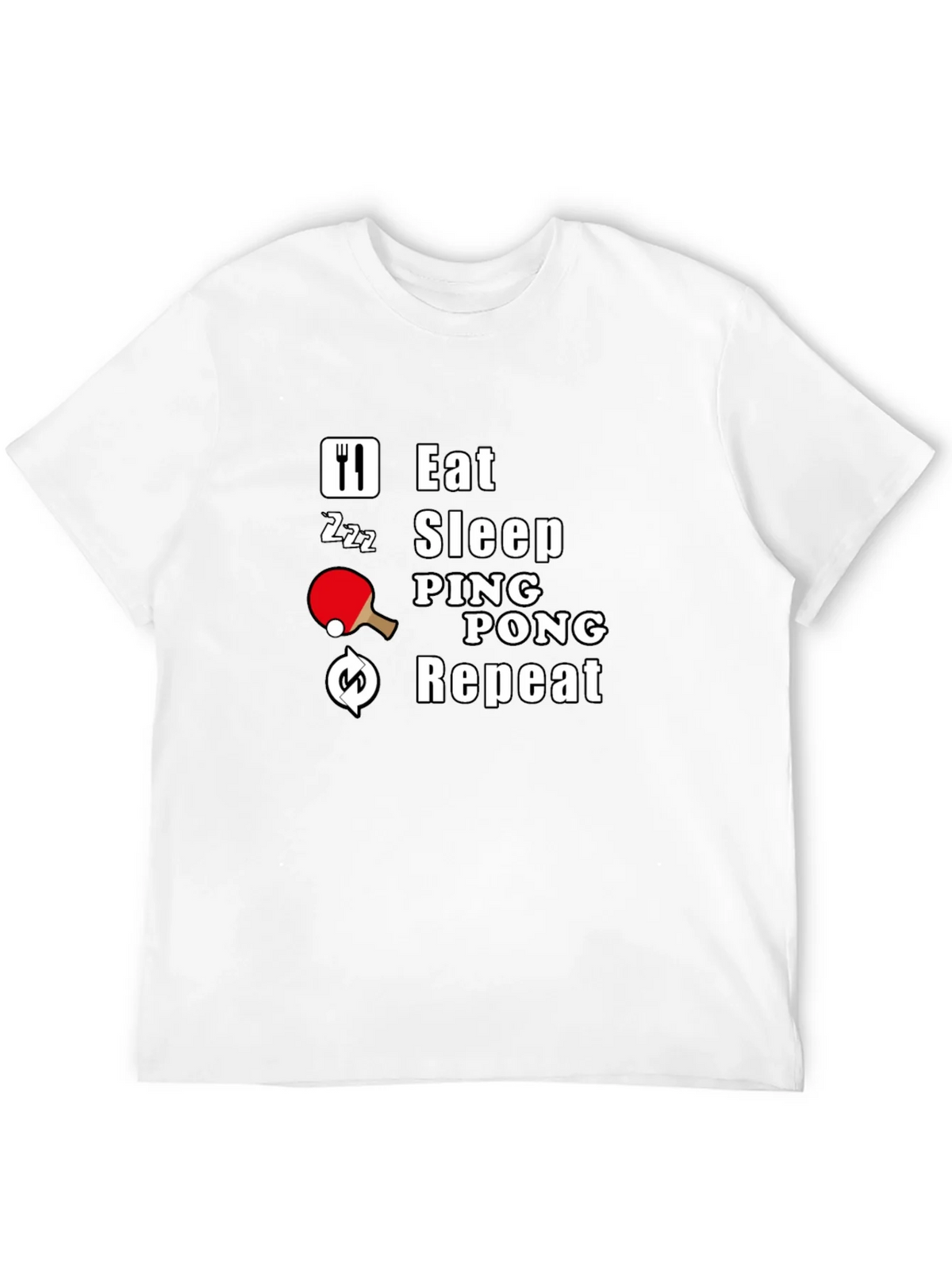 Eat Sleep Ping Pong Repeat T-Shirt product image 11