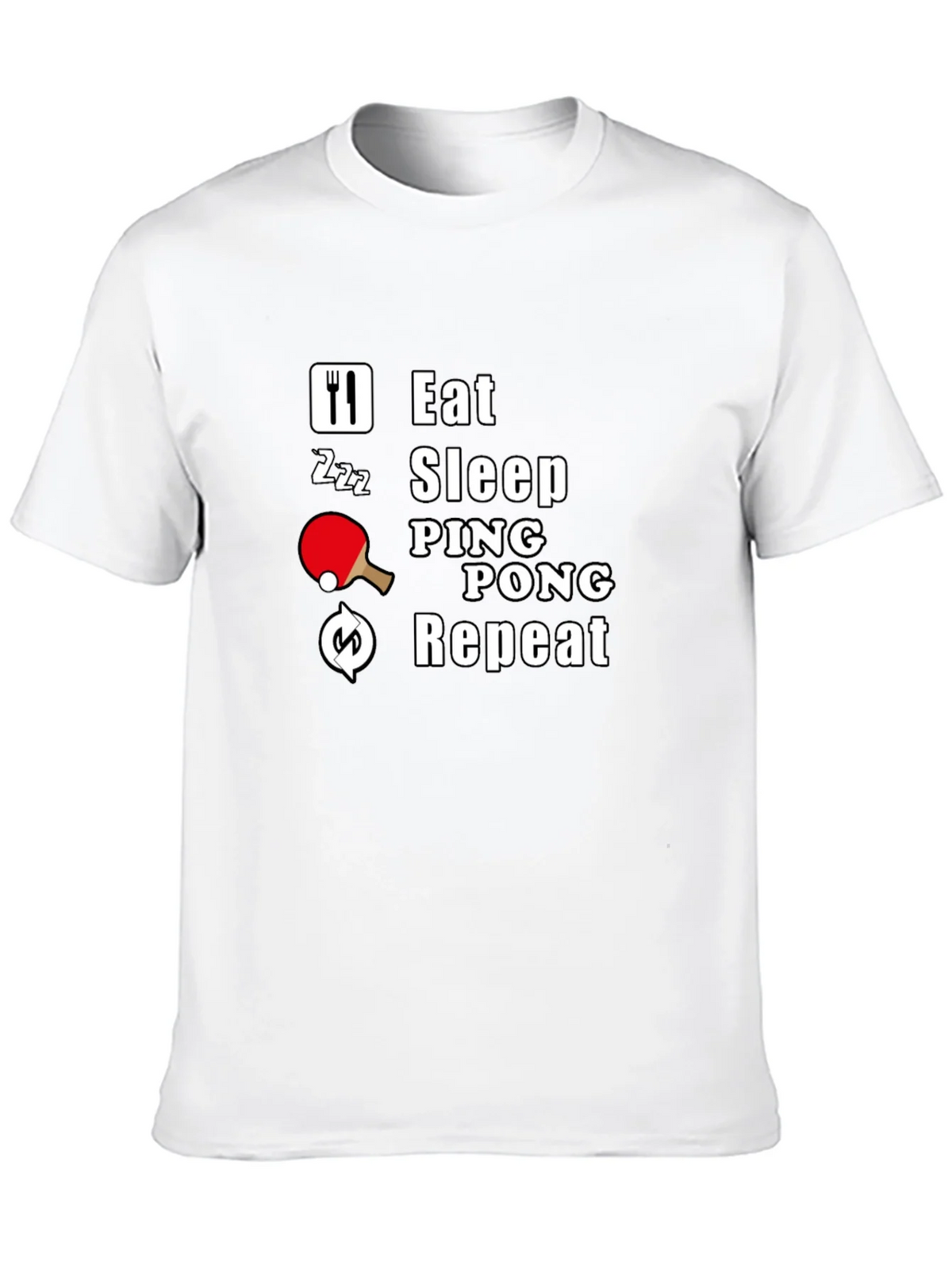 Eat Sleep Ping Pong Repeat T-Shirt product image 9