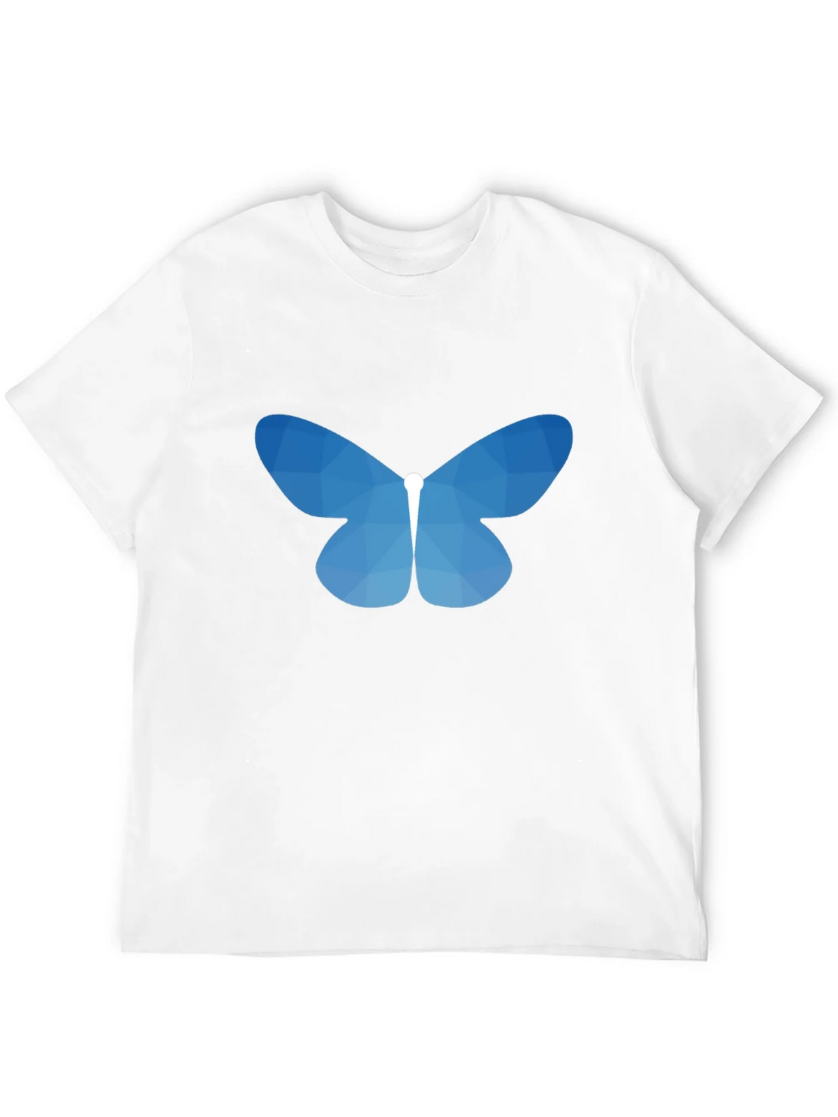 Geometric Butterfly Graphic Tee - Black product image 11