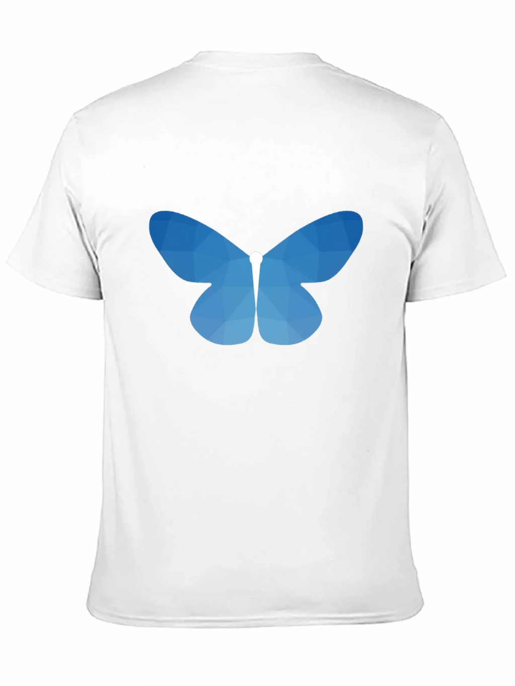Geometric Butterfly Graphic Tee - Black product image 10