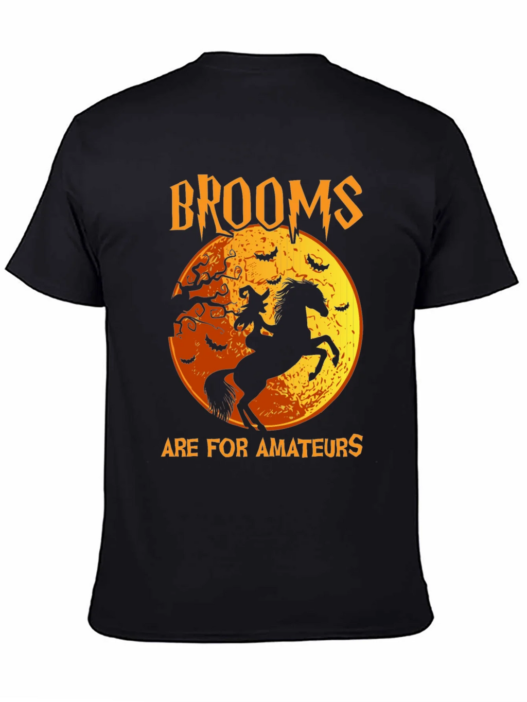 Halloween Witch & Horse Graphic Tee product image 4