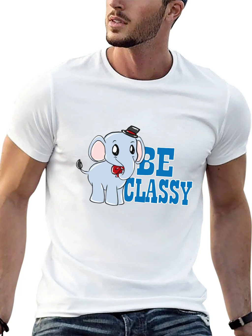 Be Classy Elephant Tee - Trendy Graphic T-Shirt product image 12