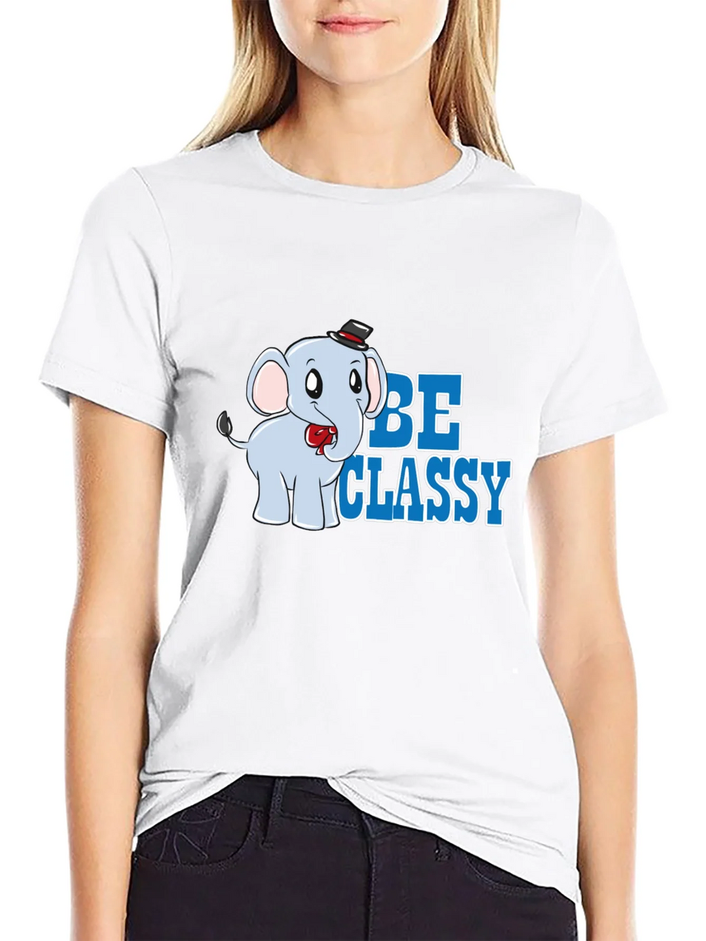 Be Classy Elephant Tee - Trendy Graphic T-Shirt product image 8