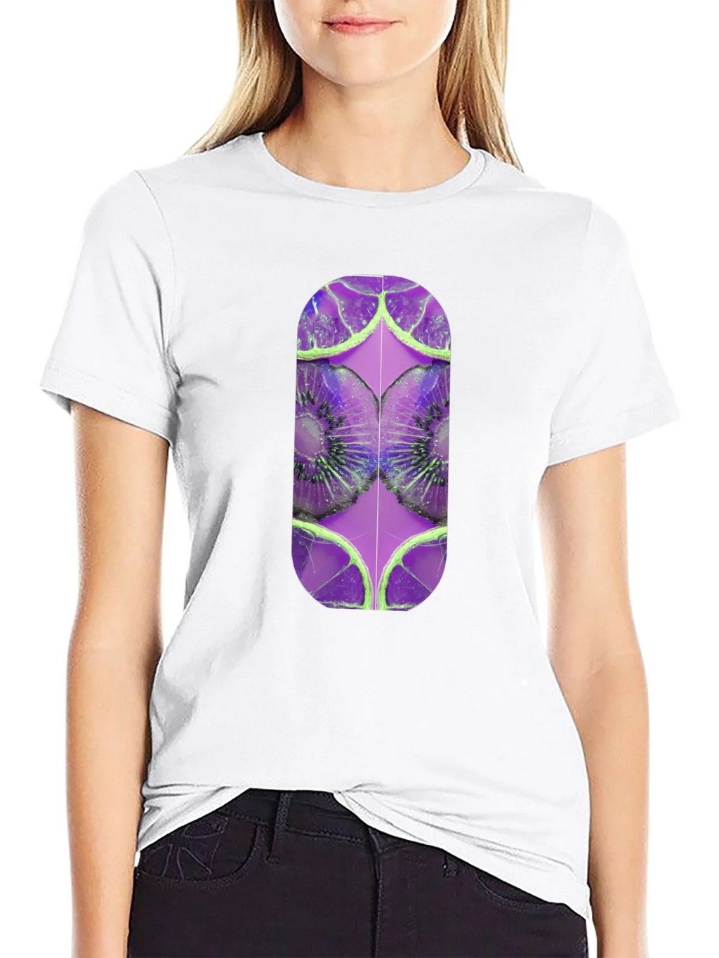 Kiwi Dream T-Shirt - Abstract Fruit Design product image 8