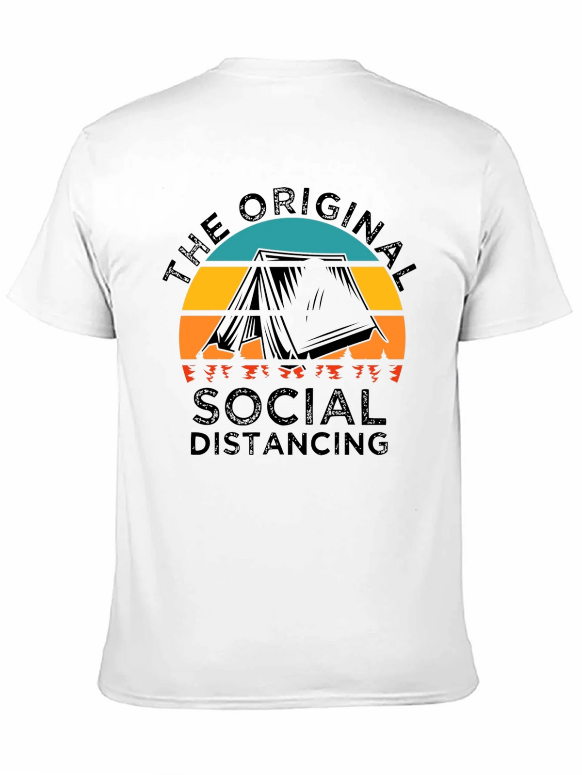 Original Social Distancing Camping T-Shirt product image 10