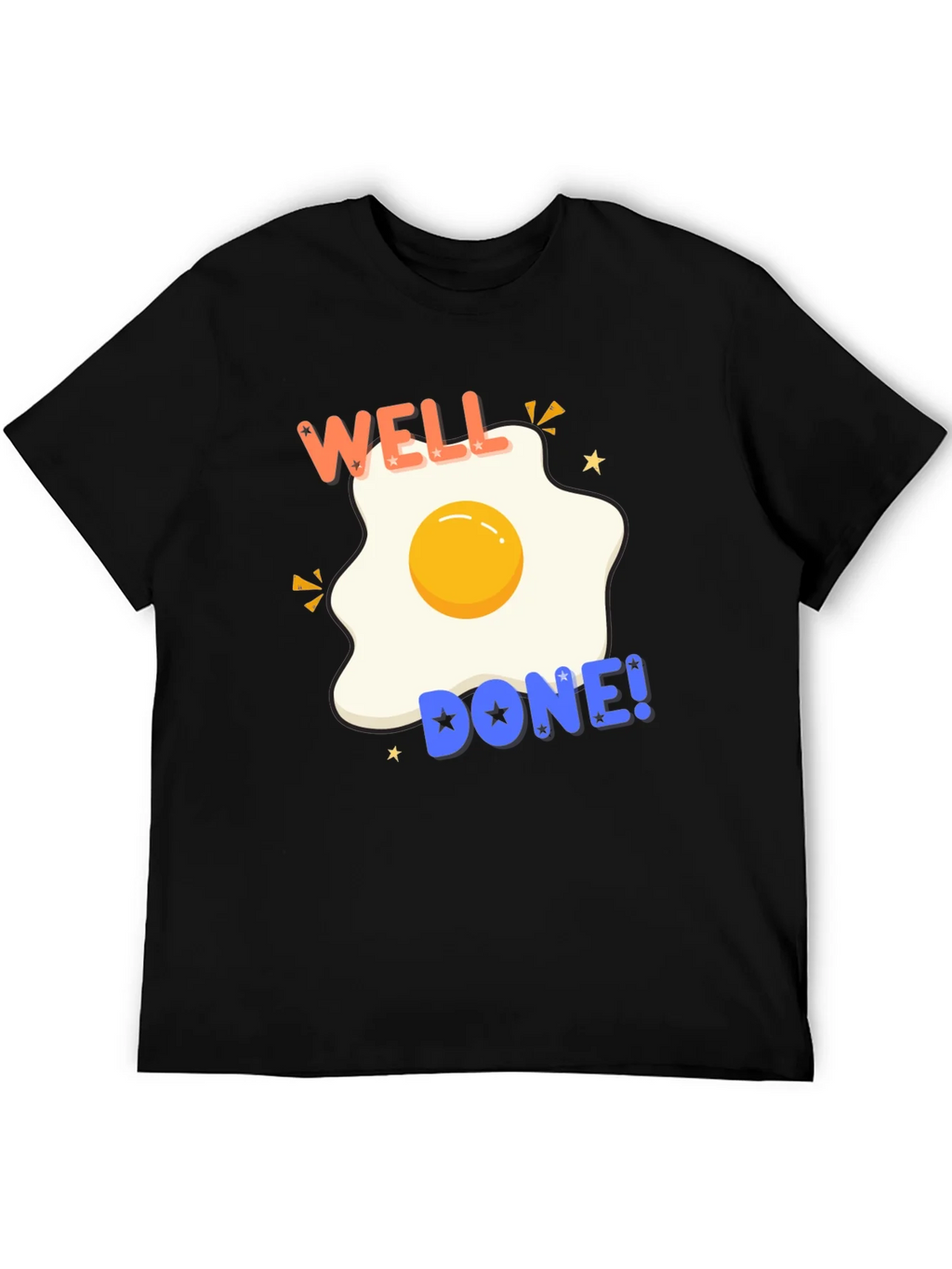 Well Done Egg Graphic T-Shirt product image 5