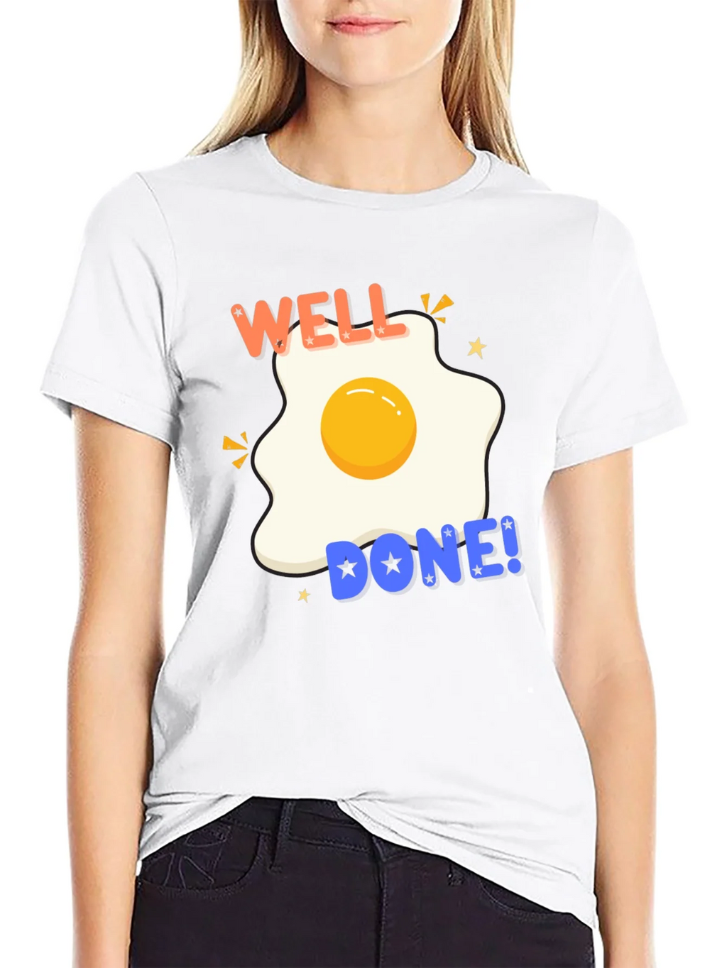 Well Done Egg Graphic T-Shirt product image 8