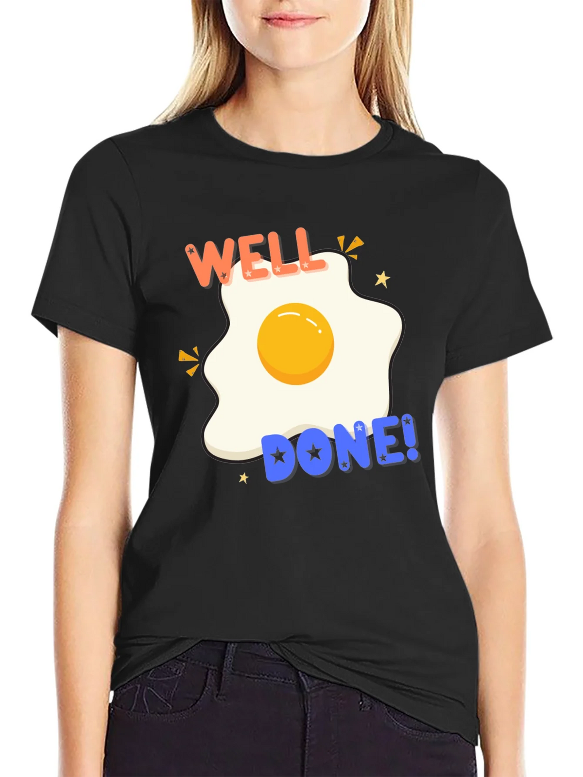 Well Done Egg Graphic T-Shirt product image 2