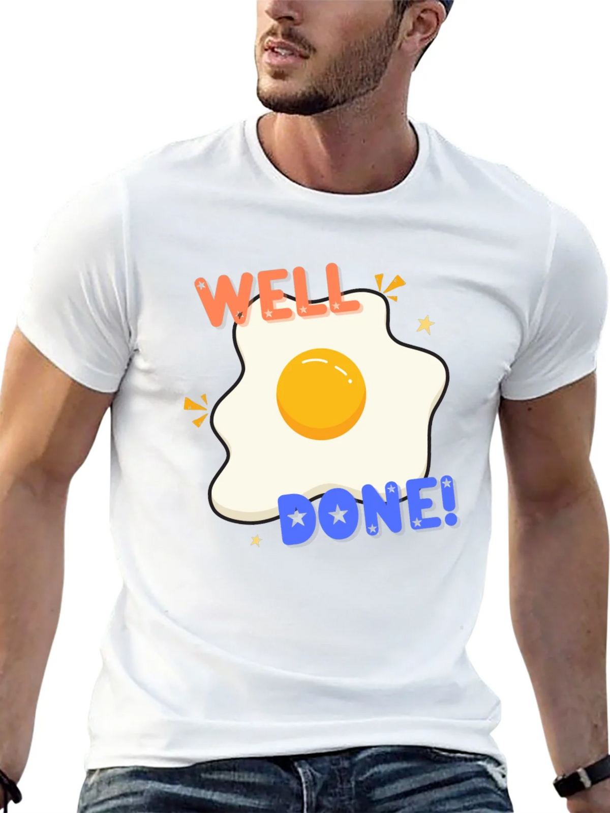 Well Done Egg Graphic T-Shirt product image 12