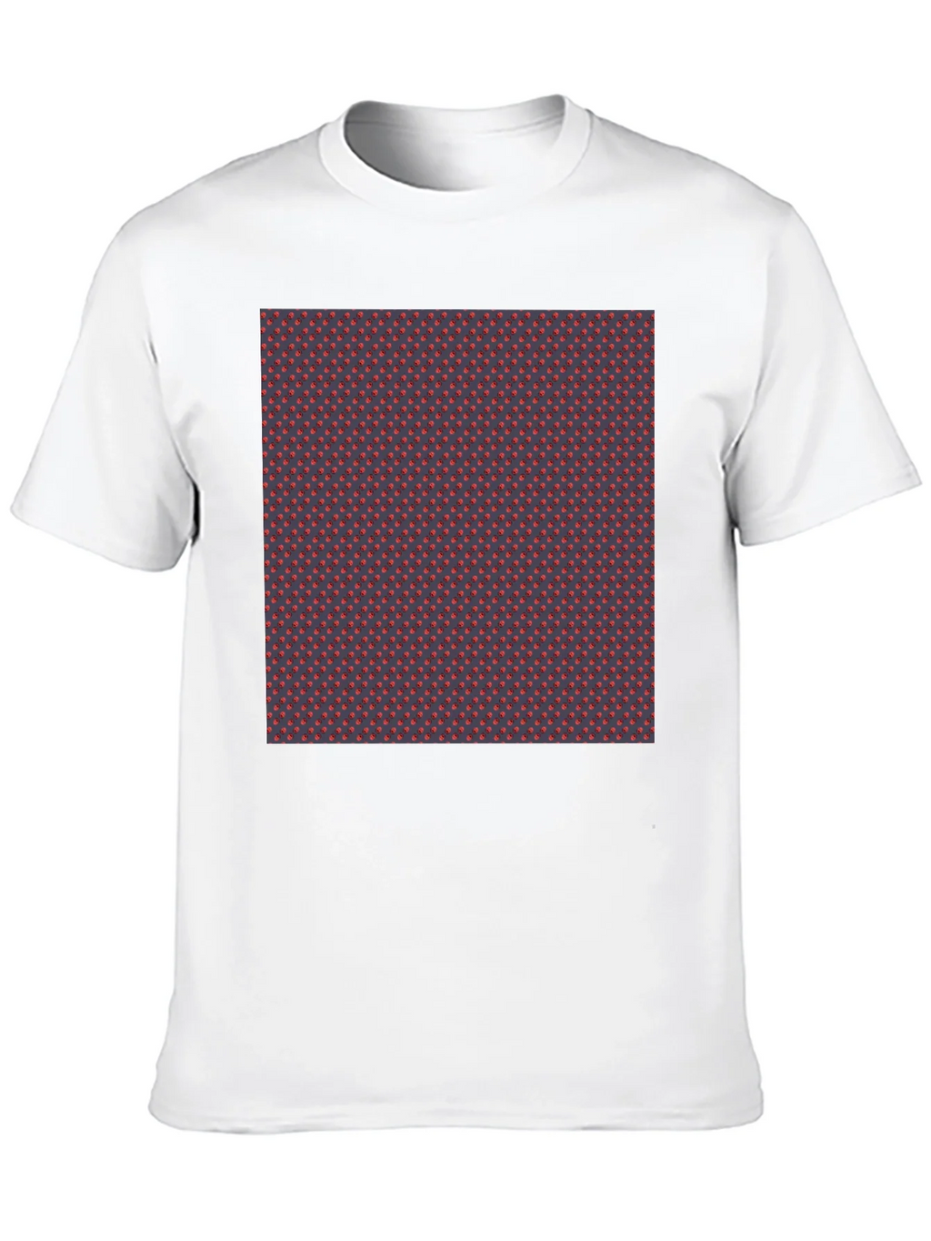 Patterned Tee - Stylish Black Crew Neck T-Shirt product image 9