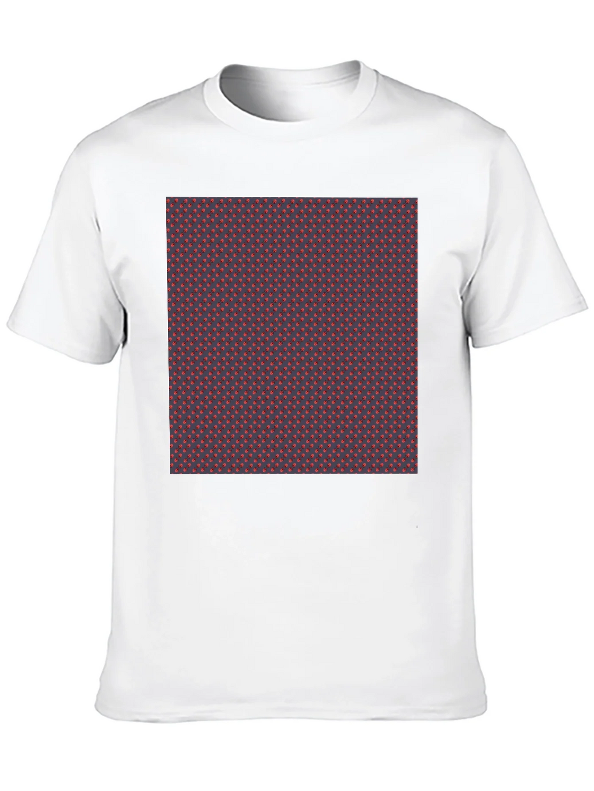 Patterned Tee - Stylish Black Crew Neck T-Shirt product image 9