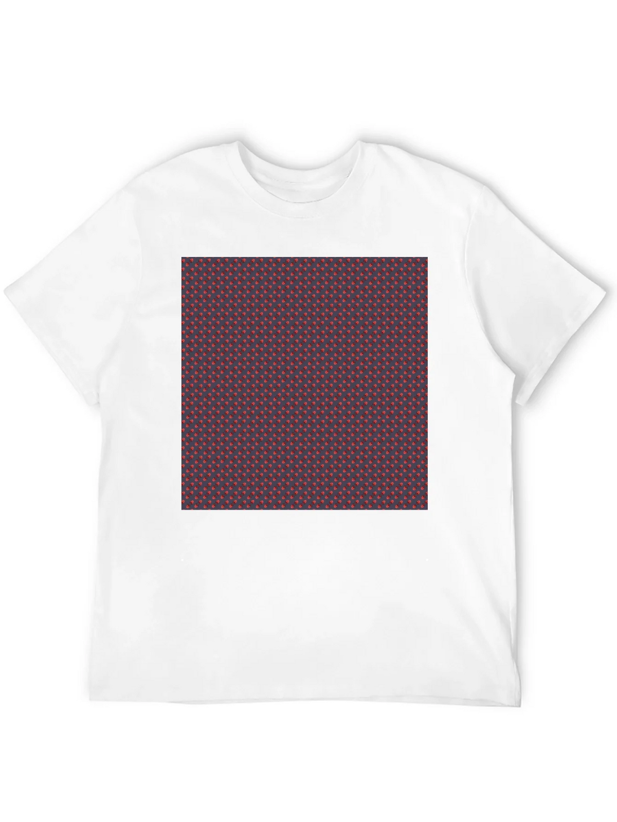 Patterned Tee - Stylish Black Crew Neck T-Shirt product image 11