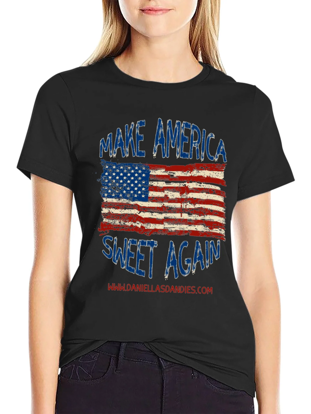 Make America Sweet Again T-Shirt - Patriotic Graphic Tee product image 2