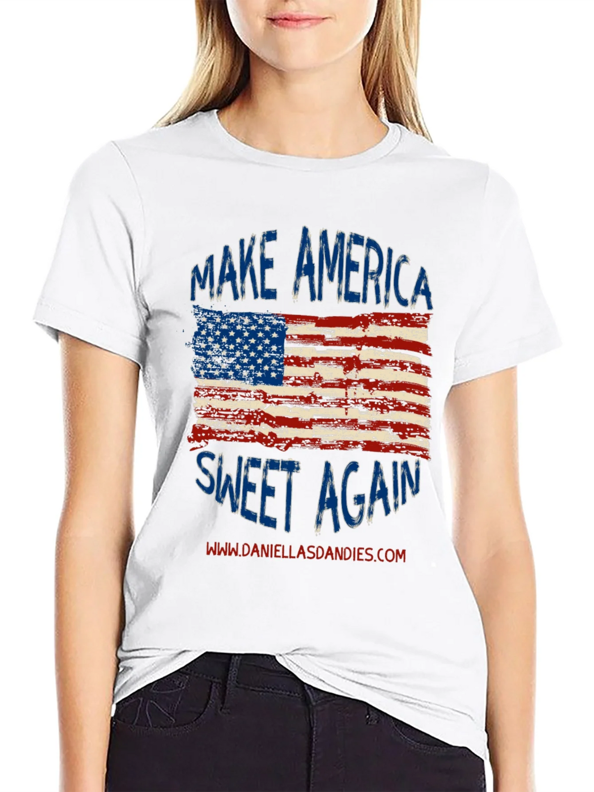 Make America Sweet Again T-Shirt - Patriotic Graphic Tee product image 8