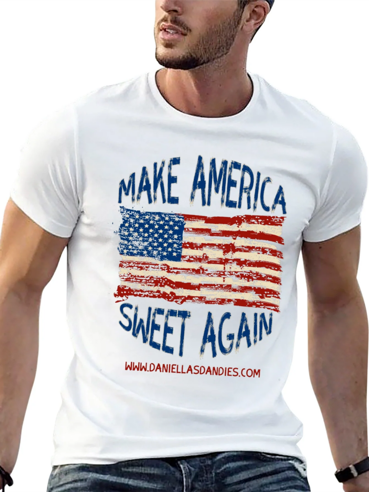 Make America Sweet Again T-Shirt - Patriotic Graphic Tee product image 12