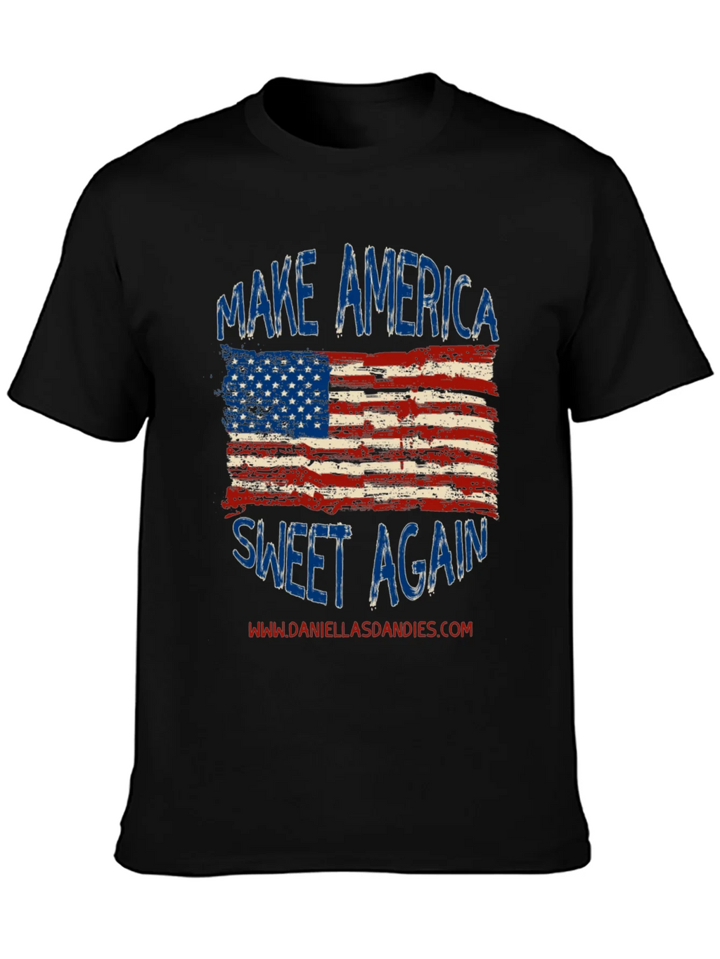 Make America Sweet Again T-Shirt - Patriotic Graphic Tee product image 3