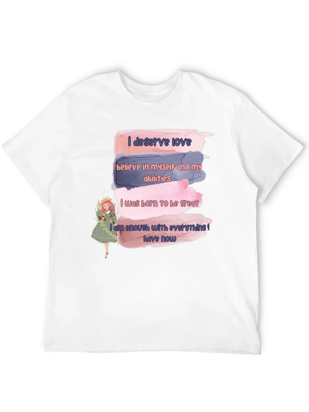 Affirmation T-Shirt: Love Belief Greatness & Enough product image 11