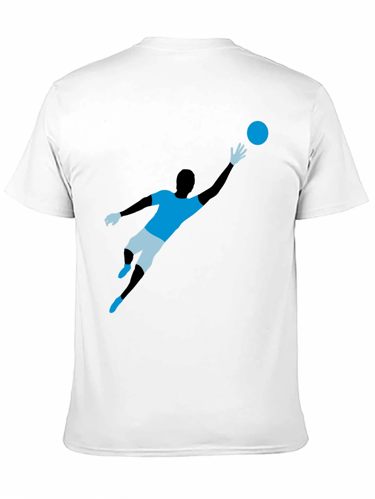 Soccer Goalie Graphic T-Shirt - Black product image 10