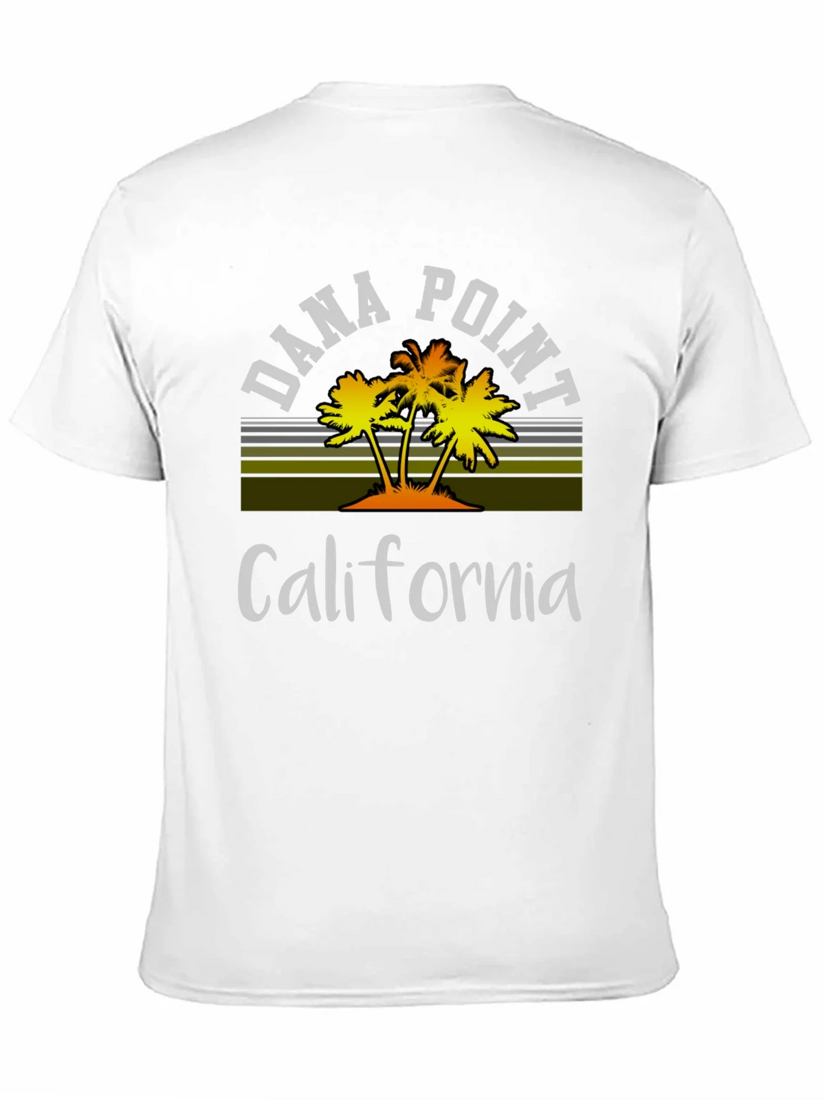 Dana Point California Palm Tee - Black product image 10