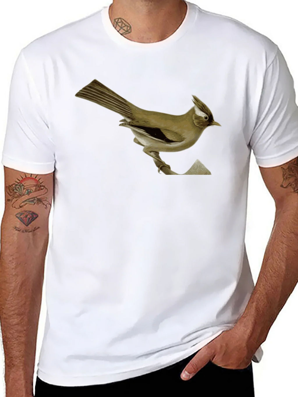 Tufted Titmouse Bird T-Shirt - Nature Inspired Graphic Tee product image 7