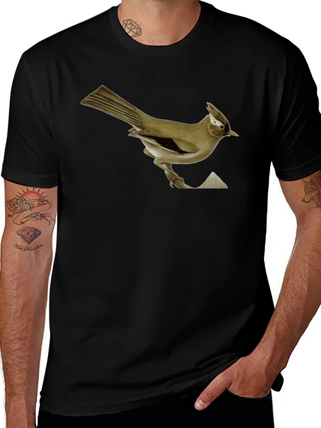 Tufted Titmouse Bird T-Shirt - Nature Inspired Graphic Tee product image 1