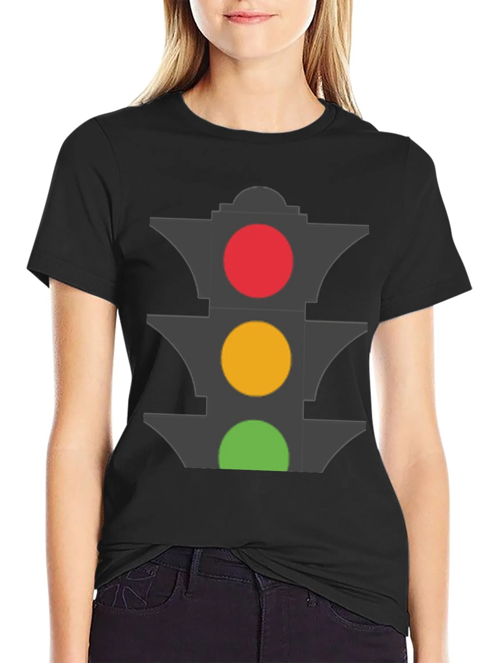 Traffic Light Graphic T-Shirt - Stoplight Tee product image 2