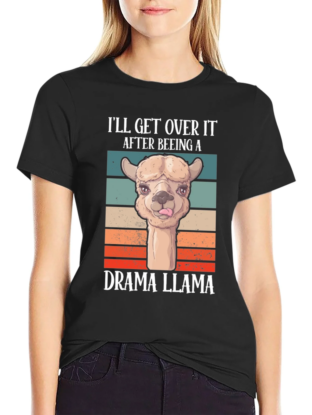 Drama Llama T-Shirt - Funny Graphic Tee product image 2