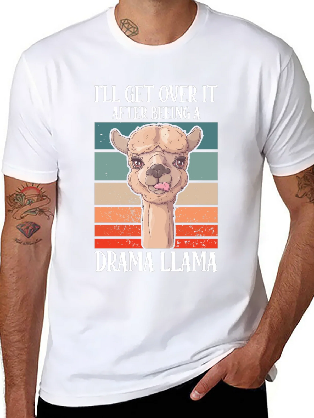 Drama Llama T-Shirt - Funny Graphic Tee product image 7