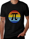 Retro Pi Symbol T-Shirt product image 1