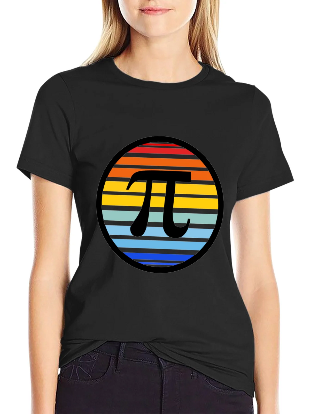 Retro Pi Symbol T-Shirt product image 2