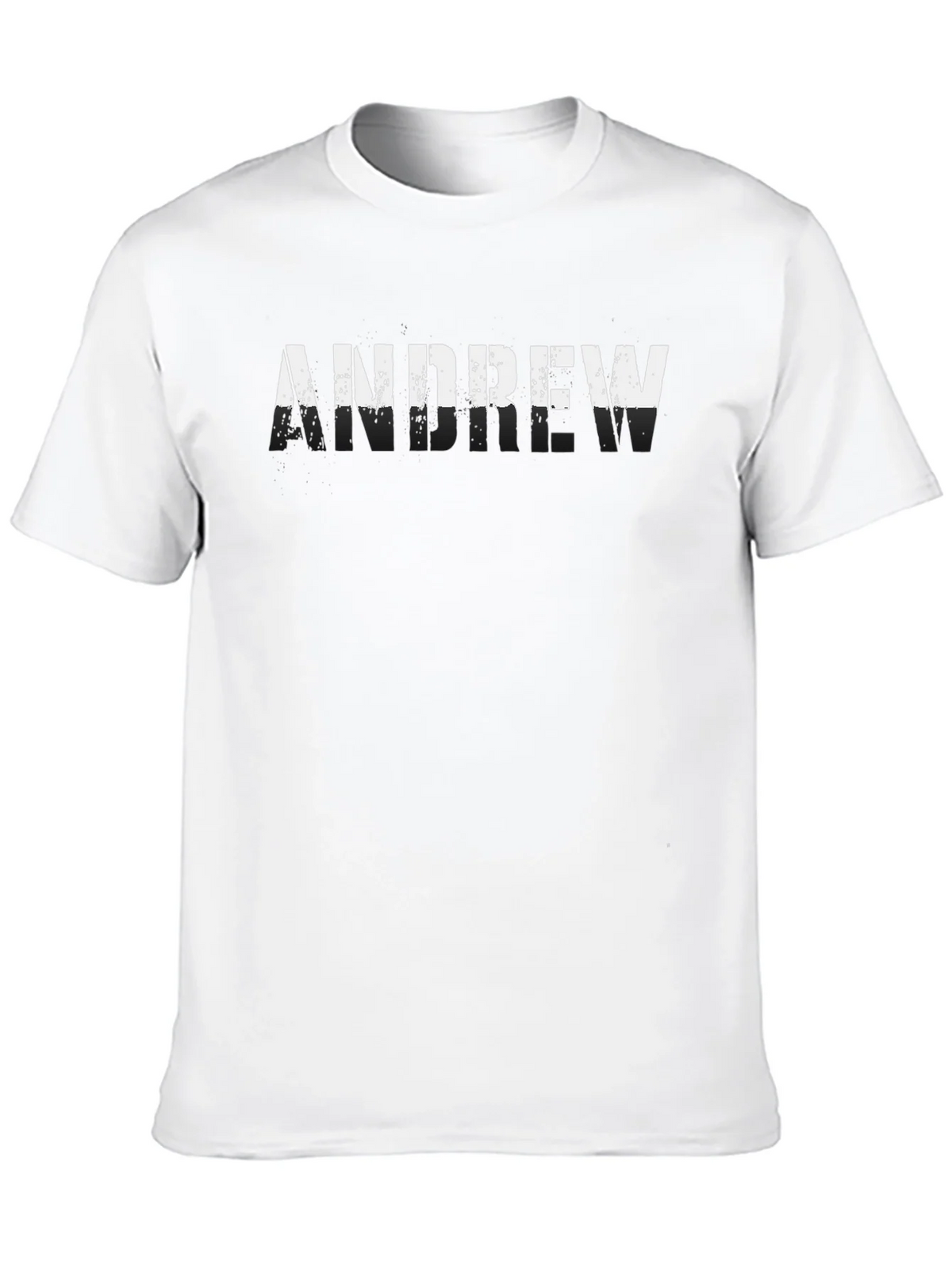 Andrew Mens Black Graphic T-Shirt product image 9