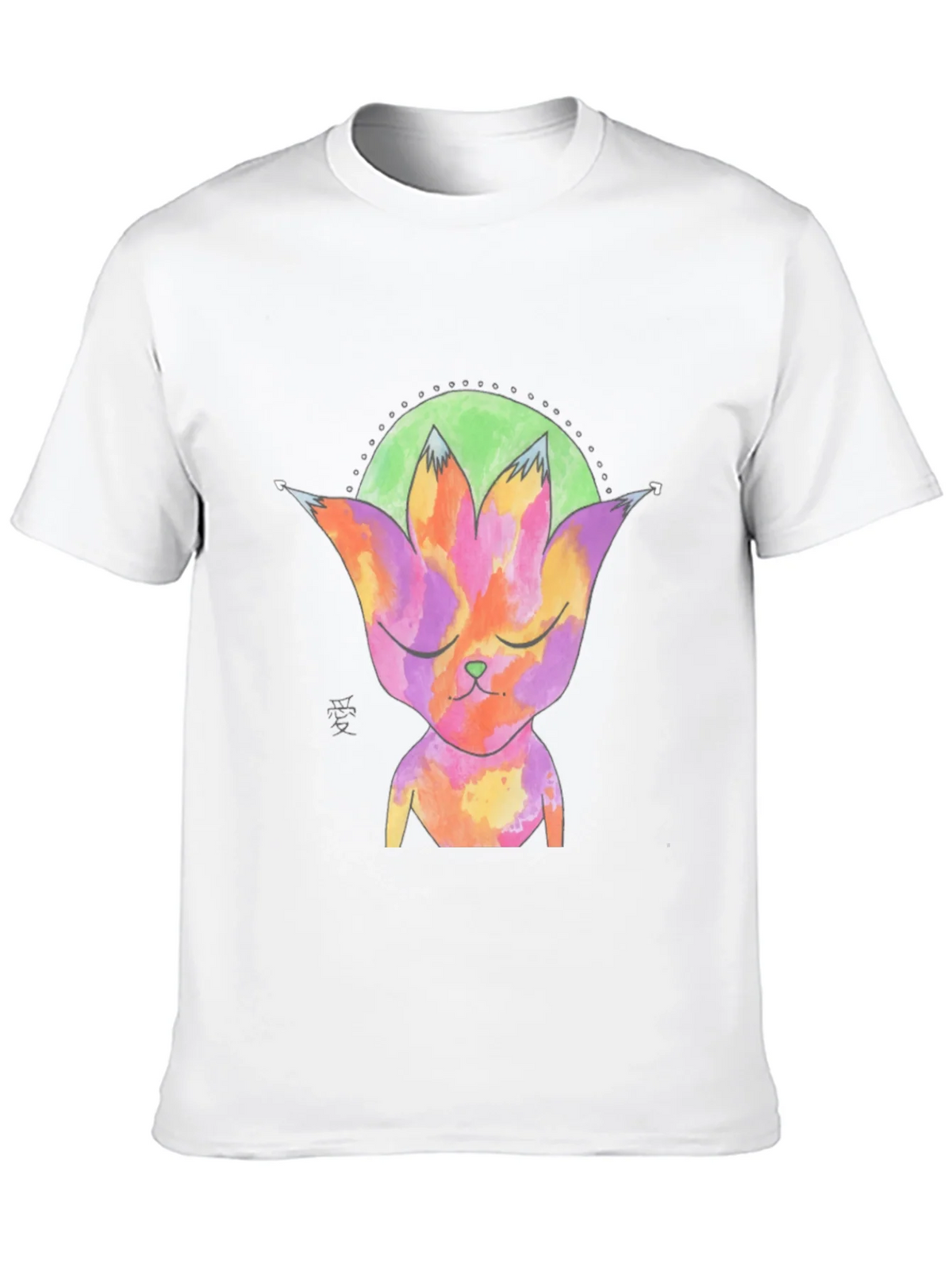 Abstract Cat T-Shirt - Unique Graphic Tee product image 9