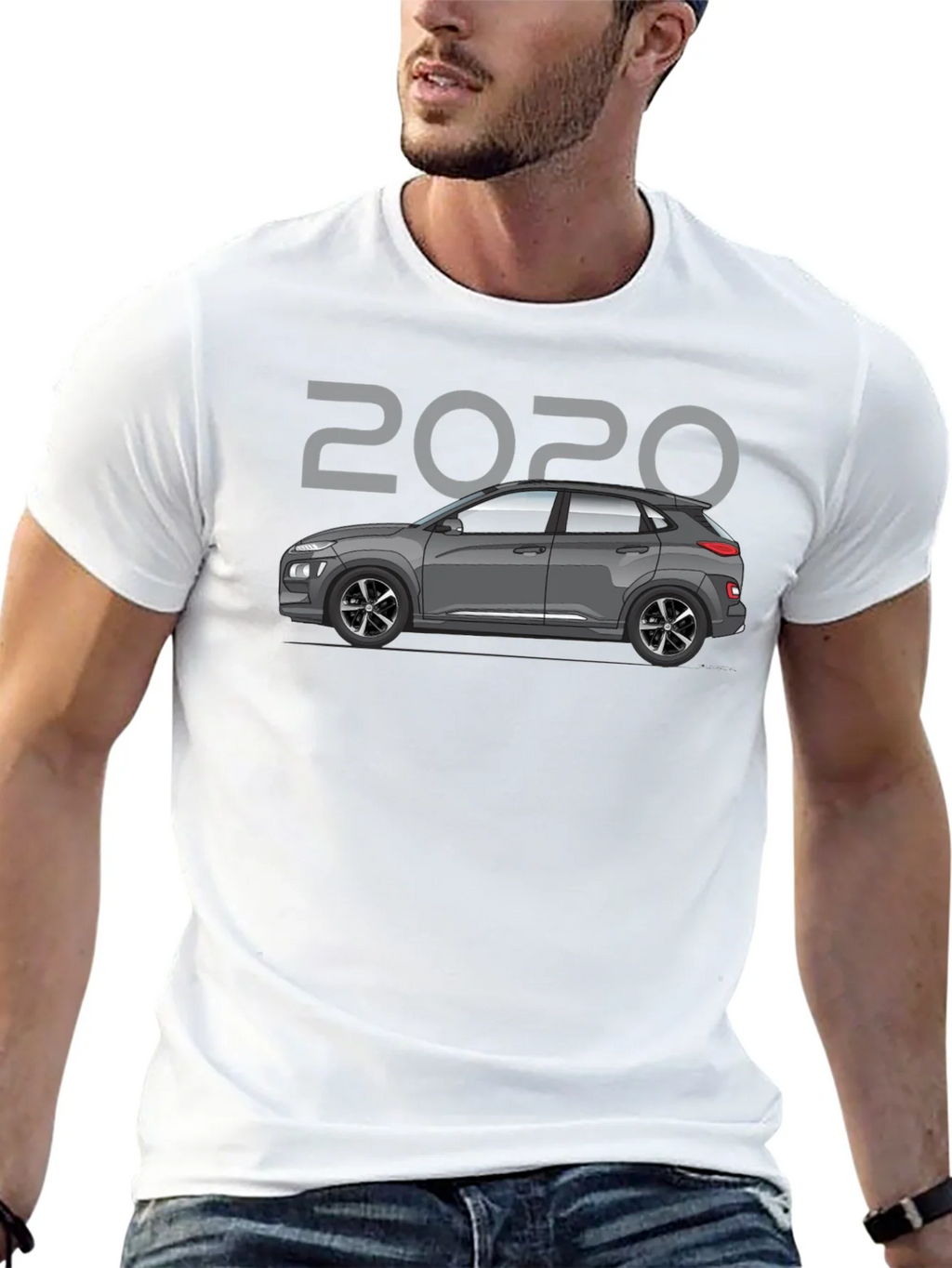 2020 Car Graphic T-Shirt - Black product image 12