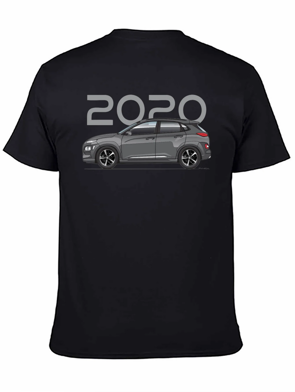 2020 Car Graphic T-Shirt - Black product image 4