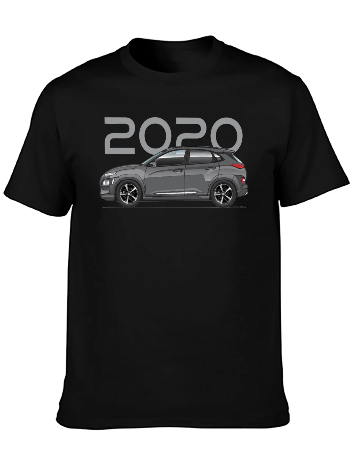 2020 Car Graphic T-Shirt - Black product image 3