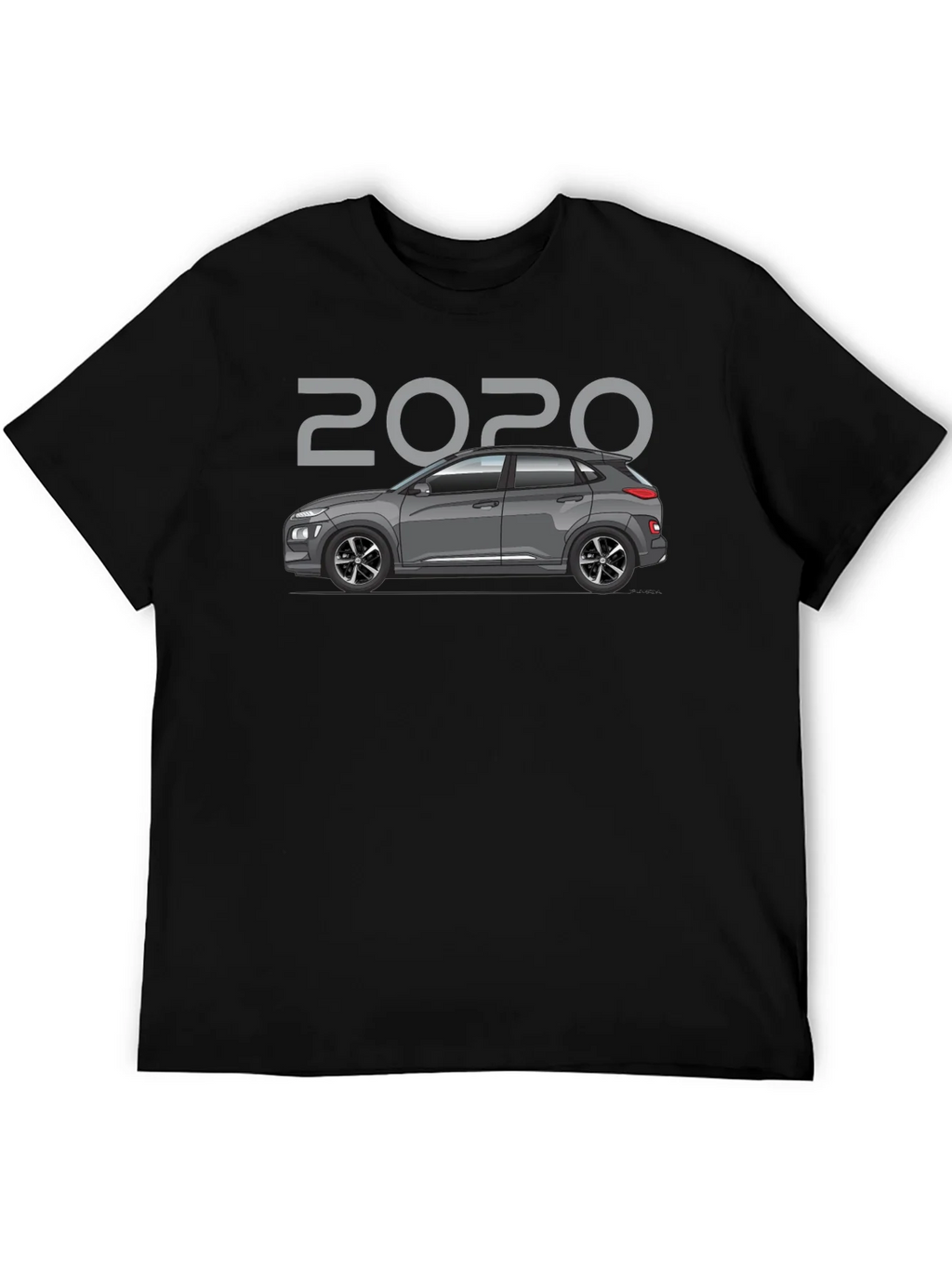 2020 Car Graphic T-Shirt - Black product image 5