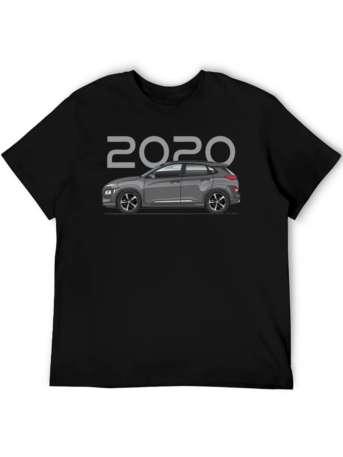 2020 Car Graphic T-Shirt - Black product image 5